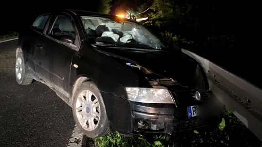 KORCZYNA: Pijany kierowca spowodował kolizję