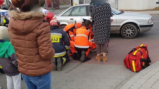 KORCZYNA: Potrącenie rowerzysty obok Orlenu