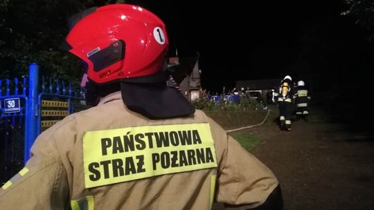 KORCZYNA: Pożar budynku na ulicy Leszczyńskiej