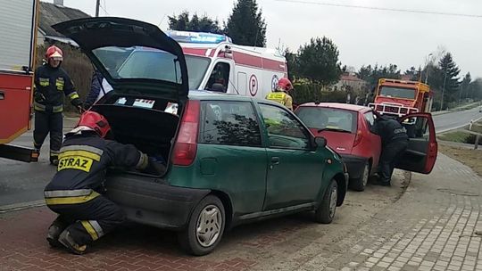 KORCZYNA: Zderzenie dwóch Punt na Krośnieńskiej