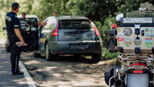 KRASNA: 29-letni motocyklista ranny w zderzeniu z Citroenem