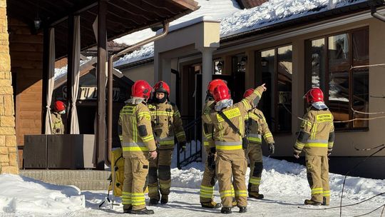 Krasna. Zadymienie w "Starym Lwowie"
