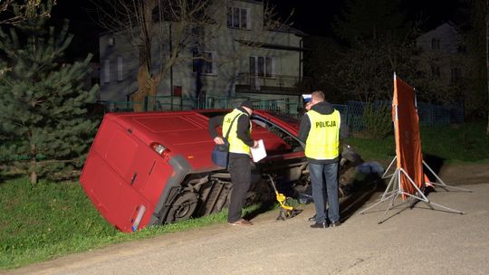 Królik Polski: Kobieta zginęła w wypadku busa