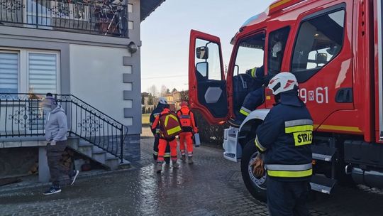 Krościenko Wyżne: Pożar w piwnicy