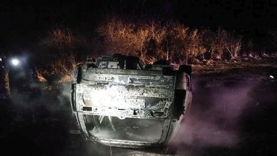 KROŚCIENKO WYŻNE: Tajemniczy pożar samochodu