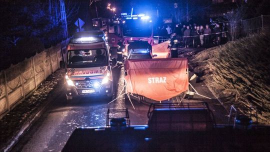 KROŚCIENKO WYŻNE: Tragiczne potrącenie pieszego