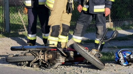 ? Krościenko Wyżne. Wypadek z udziałem motocyklisty na Północnej [AKTUALIZACJA 2]