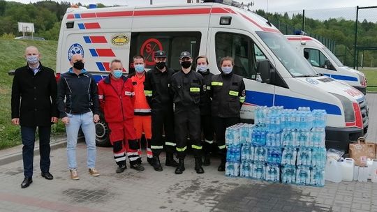 Krośnianie również pomogli służbom ratunkowym z powiatu strzyżowskiego