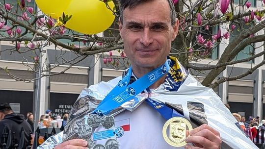 Krośnianin Paweł Kolanko zdobył Koronę Maratonów Świata