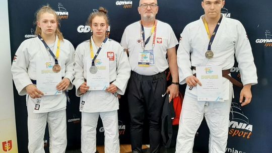 Krośnieńscy judocy Filip, Ania i Asia z medalami Pucharu Polski!