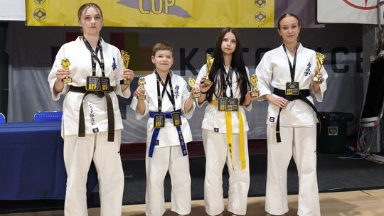 Krośnieńscy karatecy wywalczyli siedem pucharów na Turnieju w Katowicach