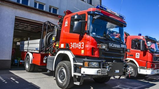 Krośnieńscy strażacy transportowali tlen do szpitali