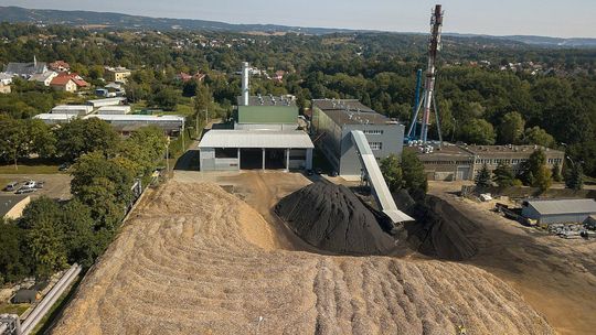 Krośnieńska elektrociepłownia wyprodukowała 270 tys. GJ energii cieplnej. Głównie z biomasy