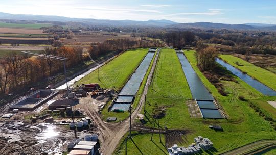 Krośnieński Holding Komunalny modernizuje ZUW „Jasiołka” w Szczepańcowej