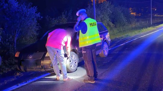 Krośnieński policjant po służbie pomógł ofierze wypadku w Potoku