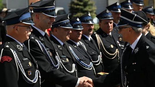 Krośnieński policjant-strażak uhonorowany Złotym Medalem „Za Zasługi dla Pożarnictwa”
