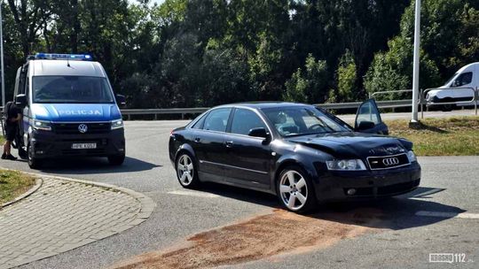 Krosno. 27-latek w Audi spowodował kolizję