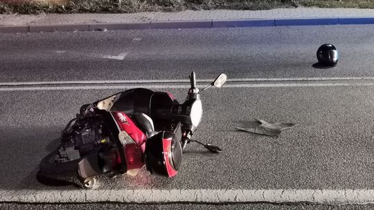 ? Krosno: 57-latek wymusił pierwszeństwo na motorowerzyście