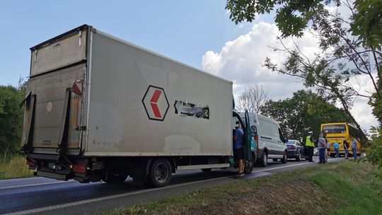 ? Krosno/DK28 Zderzenie czterech pojazdów na Bieszczadzkiej