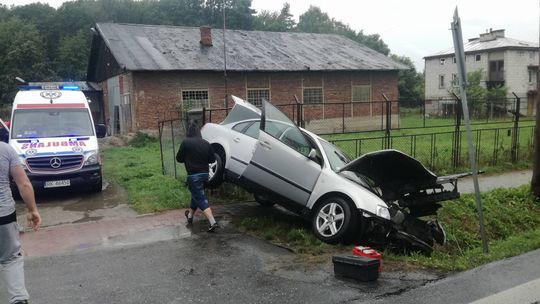 KROSNO: Dwa wypadki w jednym czasie