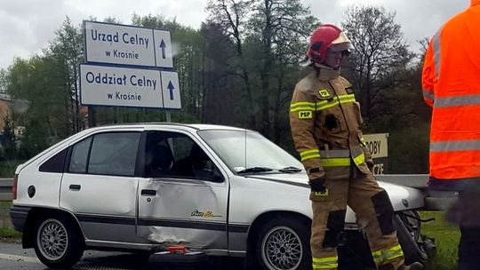 KROSNO: Dwa zdarzenia drogowe na al. Jana Pawła II