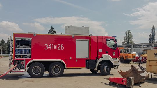KROSNO I RYMANÓW ZDRÓJ: Dwa pożary w jednym czasie