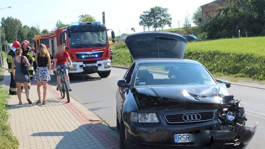 KROSNO: Kierowca Audi najechał na tył Volkswagena