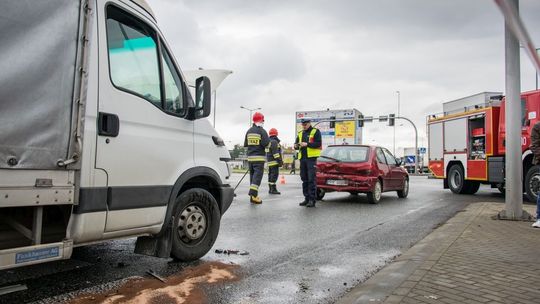 KROSNO: Klasyczne najechanie na tył pojazdu