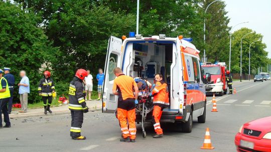 Krosno: Kolejny wypadek na skrzyżowaniu Hallera-Sikorskiego-Wieniawskiego