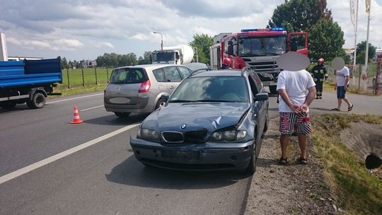 Krosno: Kolizja kilku samochodów na obwodnicy