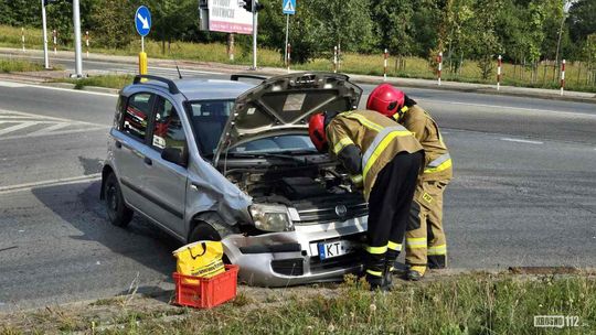 Krosno. Kolizja na Korczyńskiej