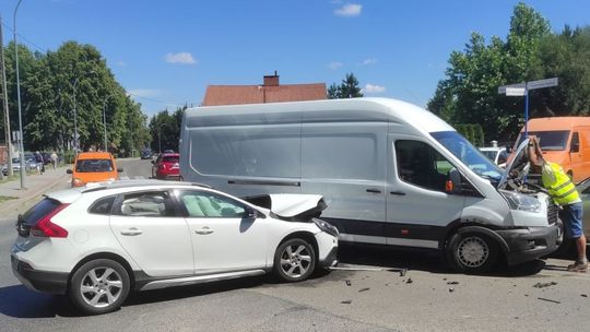 ? Krosno: kolizja na skrzyżowaniu Bohaterów Westerplatte i Powstańców Śląskich