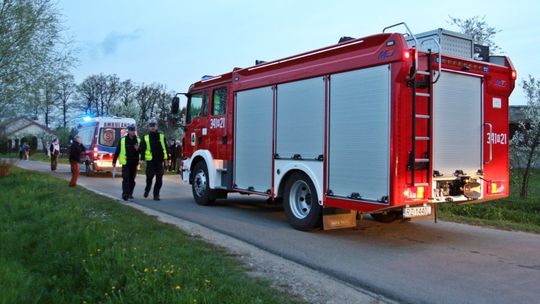 Krosno: Motocyklista uderzył w betonowy przepust