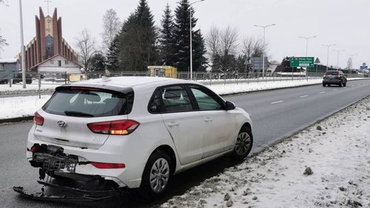 Krosno. Najechanie na tył na Podkarpackiej
