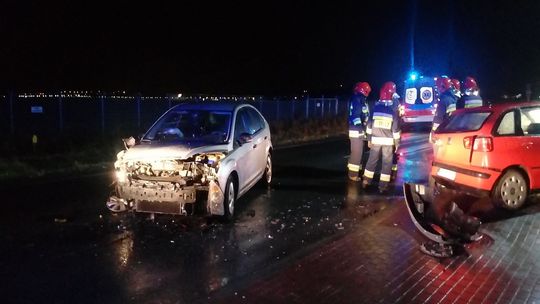 KROSNO: Najechanie na tył na ul. Zręcińskiej