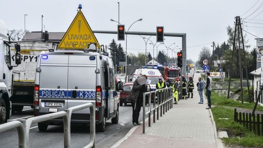 Krosno: Najechanie na tył pojazdu