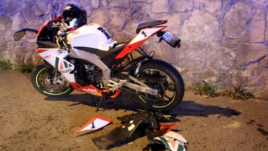 KROSNO: Nauka jazdy i motocyklista zderzyli się na Podwalu