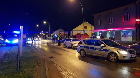 KROSNO: Pijany 30-latek zatoczył się na jadący samochód