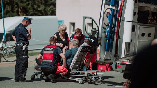 KROSNO: Potrącenie 73-letniej rowerzystki w centrum miasta