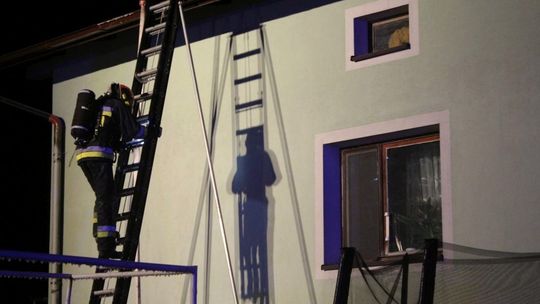 KROSNO: Pożar domu przy ul. Suchodolskiej