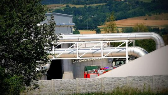 ? Krosno. Pożar w Regionalnym Centrum Odzysku Odpadów