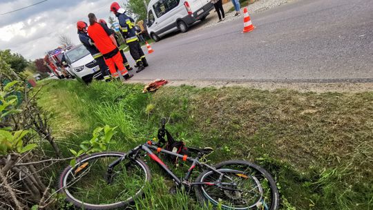 ? Krosno. Rowerzysta potrącony na ul. Baczyńskiego