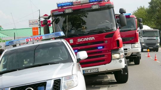 KROSNO: Rozszczelniona kuchenka gazowa i pożar w budynku OSP Turaszówka