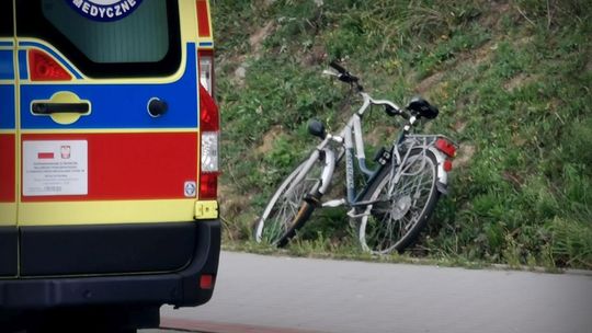 ? Krosno. Służby ruszyły na pomoc rannemu rowerzyście