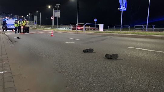 KROSNO: Śmiertelne potrącenie mężczyzny na DK28