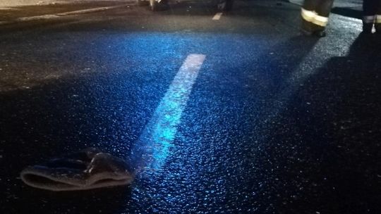 KROSNO: Śmiertelne potrącenie mężczyzny w Nowy Rok