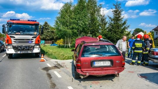 Krosno: Trzy pojazdy zderzyły się na Zręcińskiej