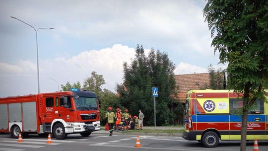 ? Krosno ul. Witosa. Wypadek rowerzysty