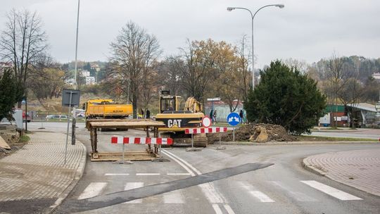 KROSNO: Utrudnienia dla kierowców na ulicy Wisłoczej