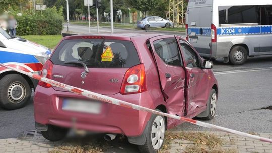 KROSNO: W porannym wypadku ranna została dziewczynka